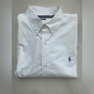 Men’s Polo Ralph Lauren Pre Owned Dress Shirt XL White